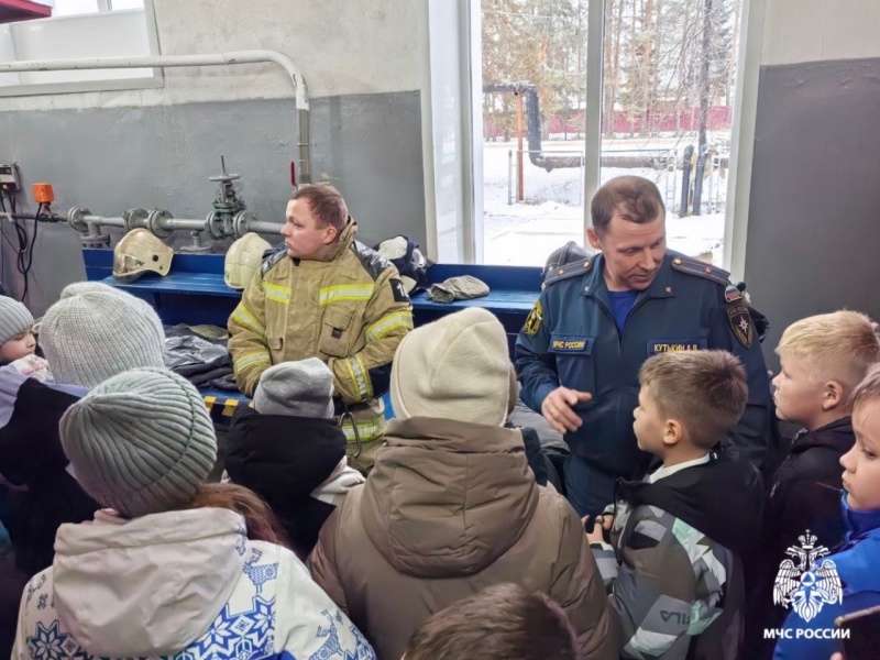 Узнали о профессии пожарного и не только